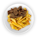 Chips, Cheese & Donner Meat 