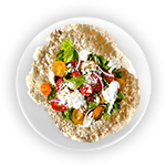 Salad Kebab With Cheese 