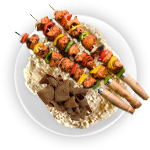 Shashlik Donner King Naan Kebab 