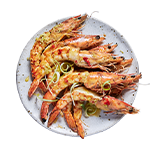 Tandoori King Prawn Meal 