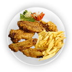 Chicken Maryaland & Chips 