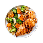 Chicken Breast Salad & Chips 