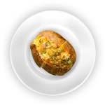 Spicy Chicken Baked Potato 