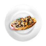 Spicy Lamb Baked Potato 